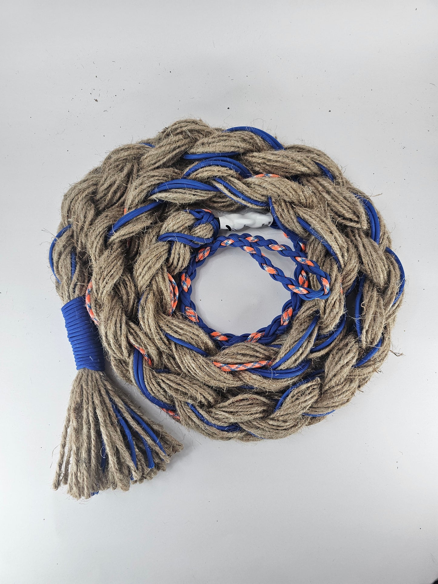 Blue Inferno - Custom Hand Made Bronc Rein / Hack Rein