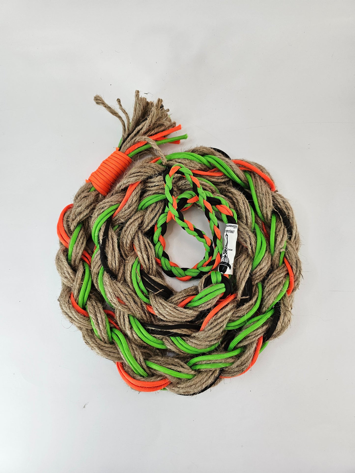 Jungle Trouble  - Custom Hand Made Bronc Rein / Hack Rein