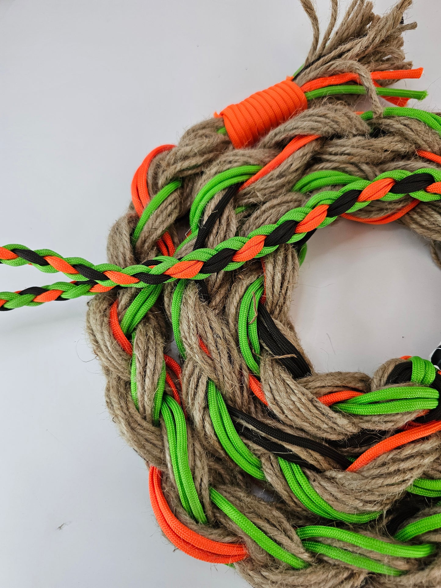 Jungle Trouble  - Custom Hand Made Bronc Rein / Hack Rein