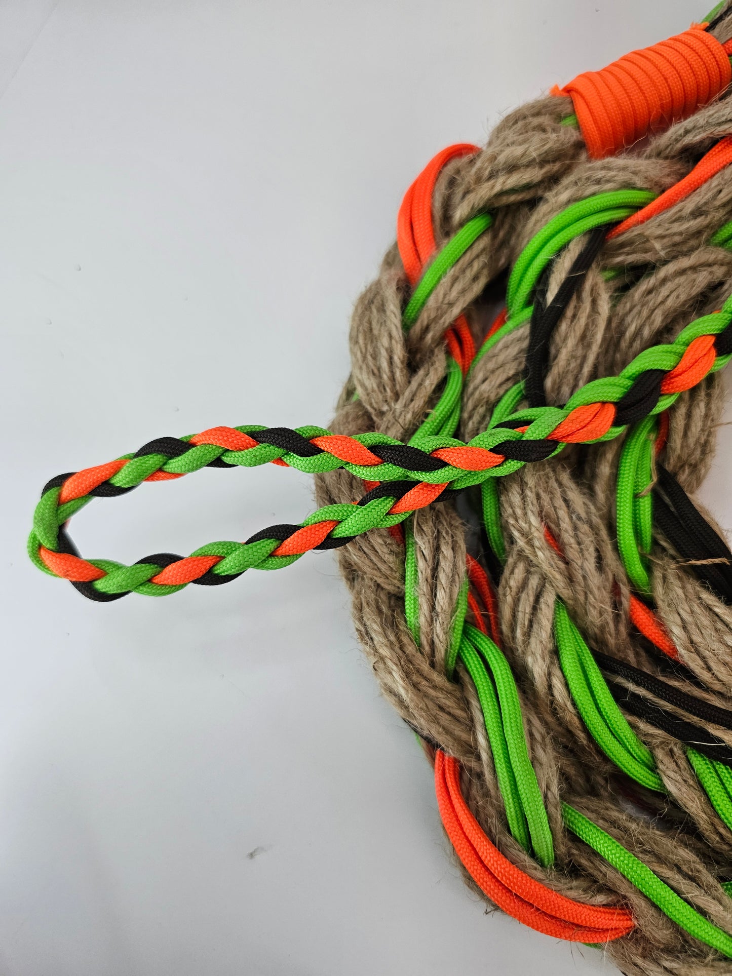 Jungle Trouble  - Custom Hand Made Bronc Rein / Hack Rein