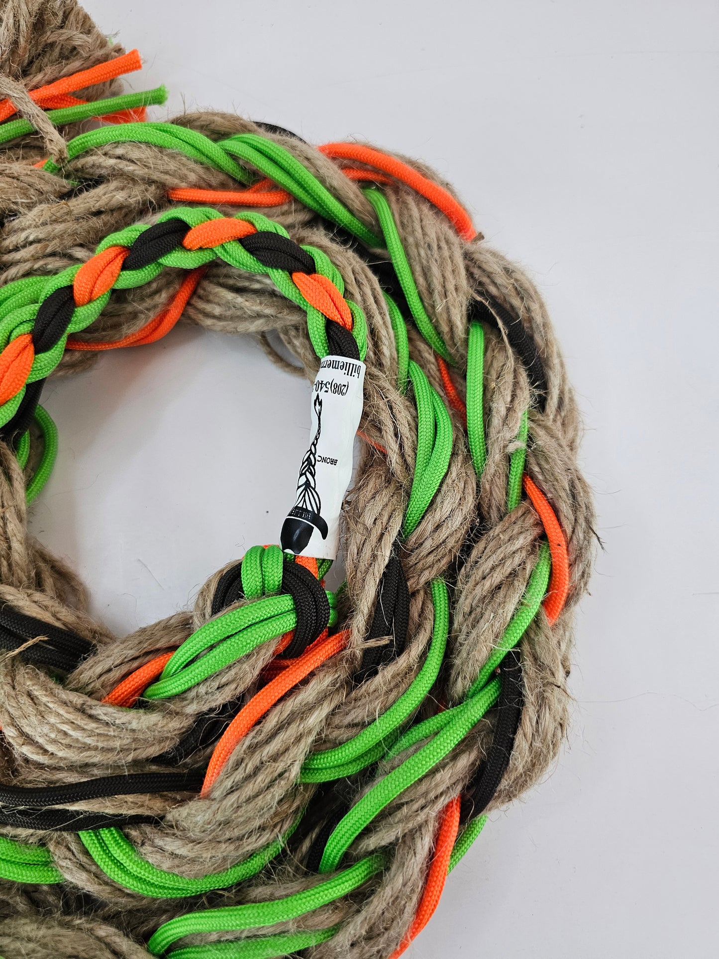 Jungle Trouble  - Custom Hand Made Bronc Rein / Hack Rein