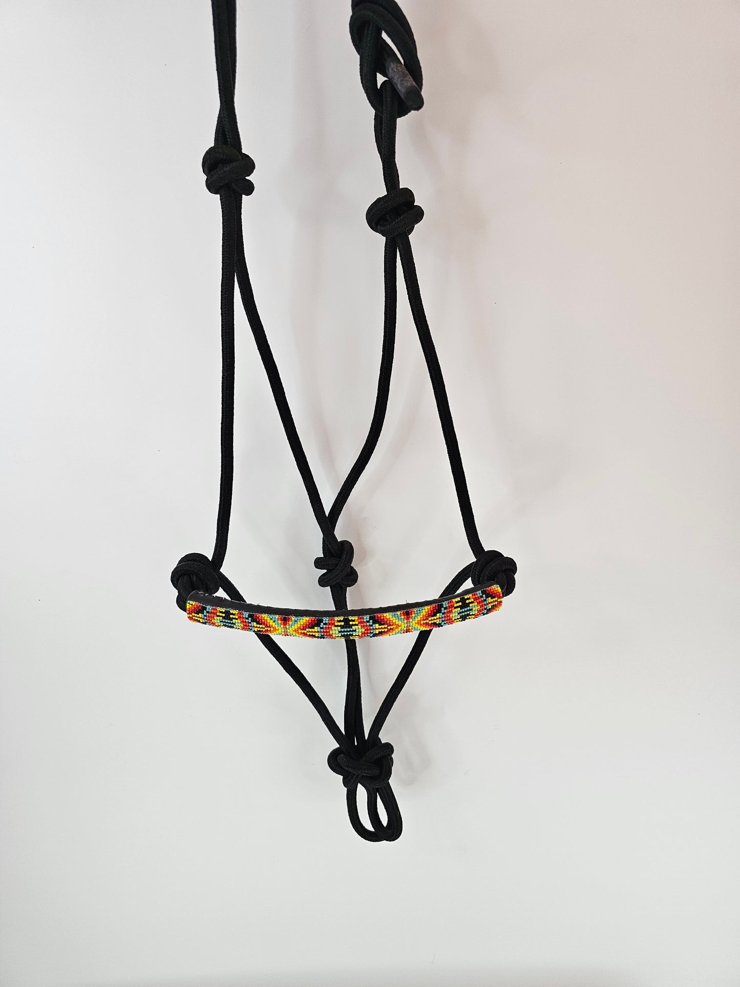 Blaze Line Beaded Ear Headstall