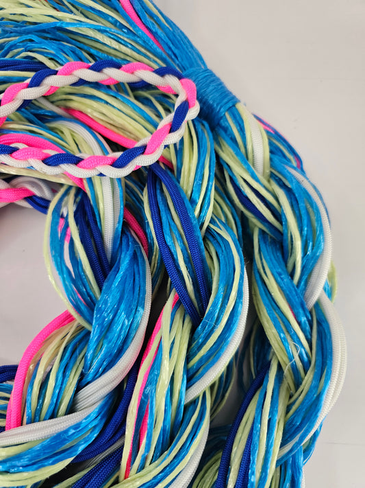 Chaos Carousel  - Custom Hand Made Bronc Rein / Hack Rein