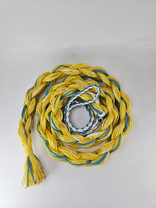 High Voltage  - Custom Hand Made Bronc Rein / Hack Rein