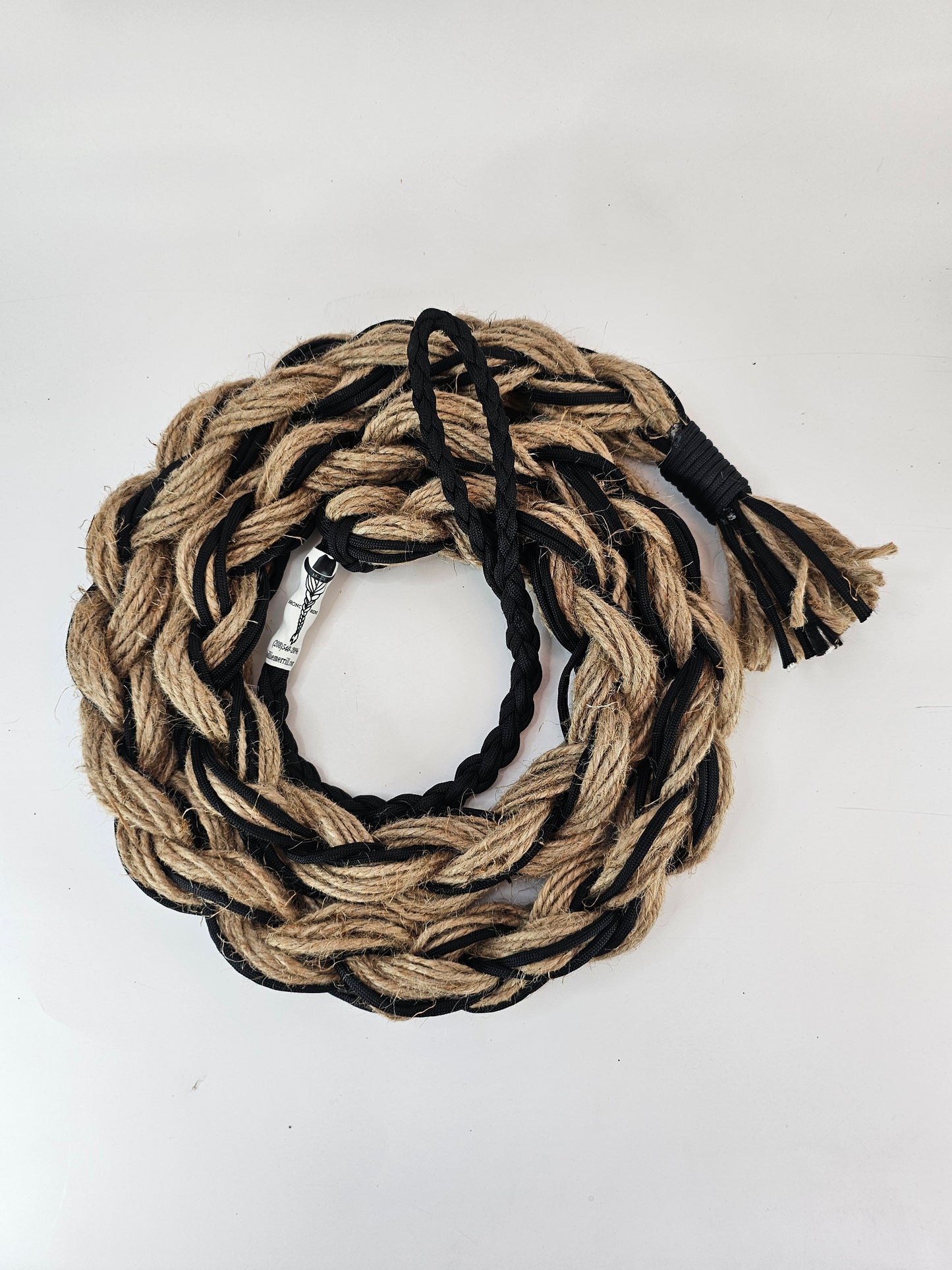 No Remorse  - Custom Hand Made Bronc Rein / Hack Rein