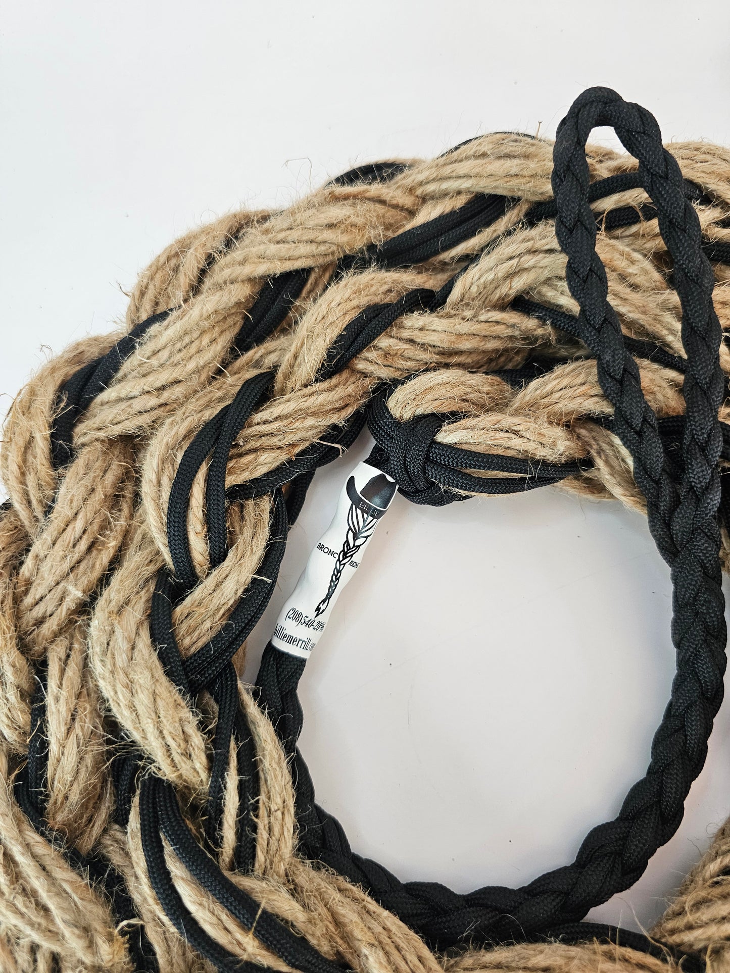 No Remorse  - Custom Hand Made Bronc Rein / Hack Rein