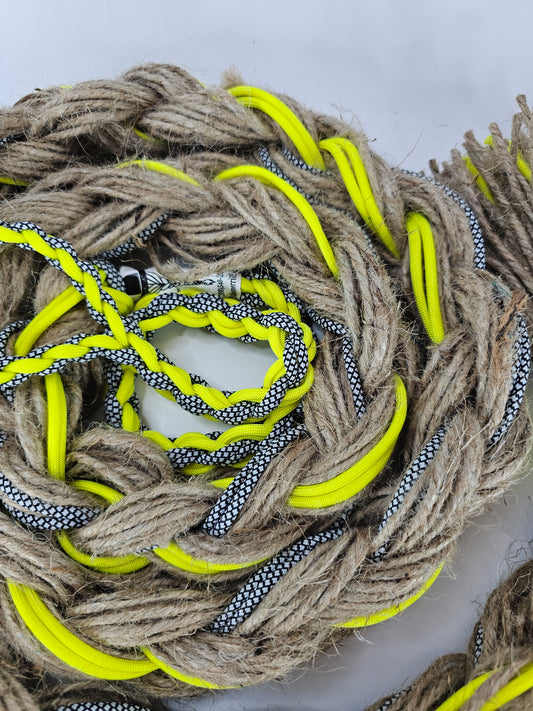 Static Riot - Custom Hand Made Bronc Rein / Hack Rein