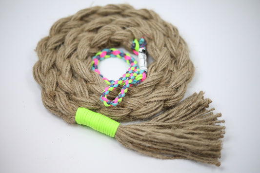 Trippy - Custom Hand Made Bronc Rein / Hack Rein