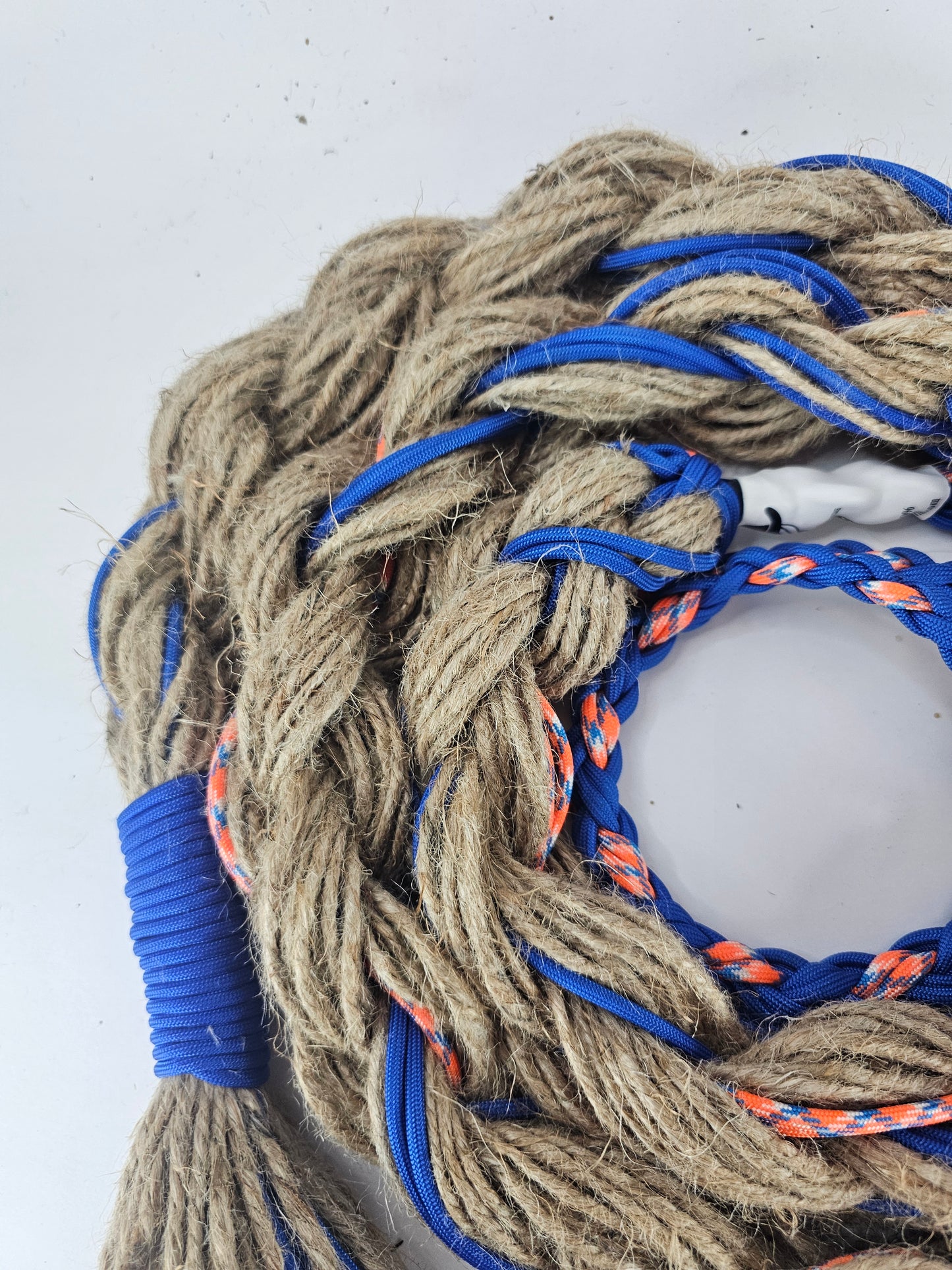 Blue Inferno - Custom Hand Made Bronc Rein / Hack Rein