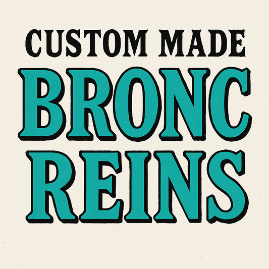 Custom Made to Order  - Custom Hand Made Bronc Rein / Hack Rein