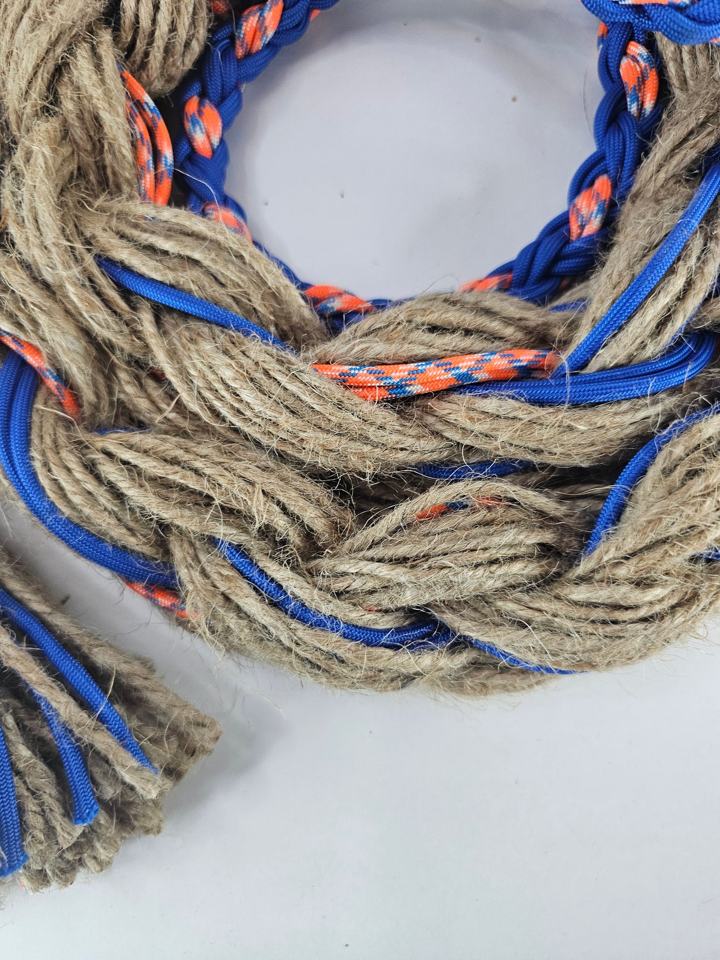 Blue Inferno - Custom Hand Made Bronc Rein / Hack Rein