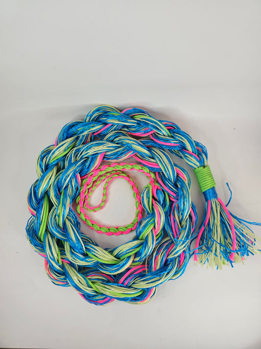 Freak Show  - Custom Hand Made Bronc Rein / Hack Rein