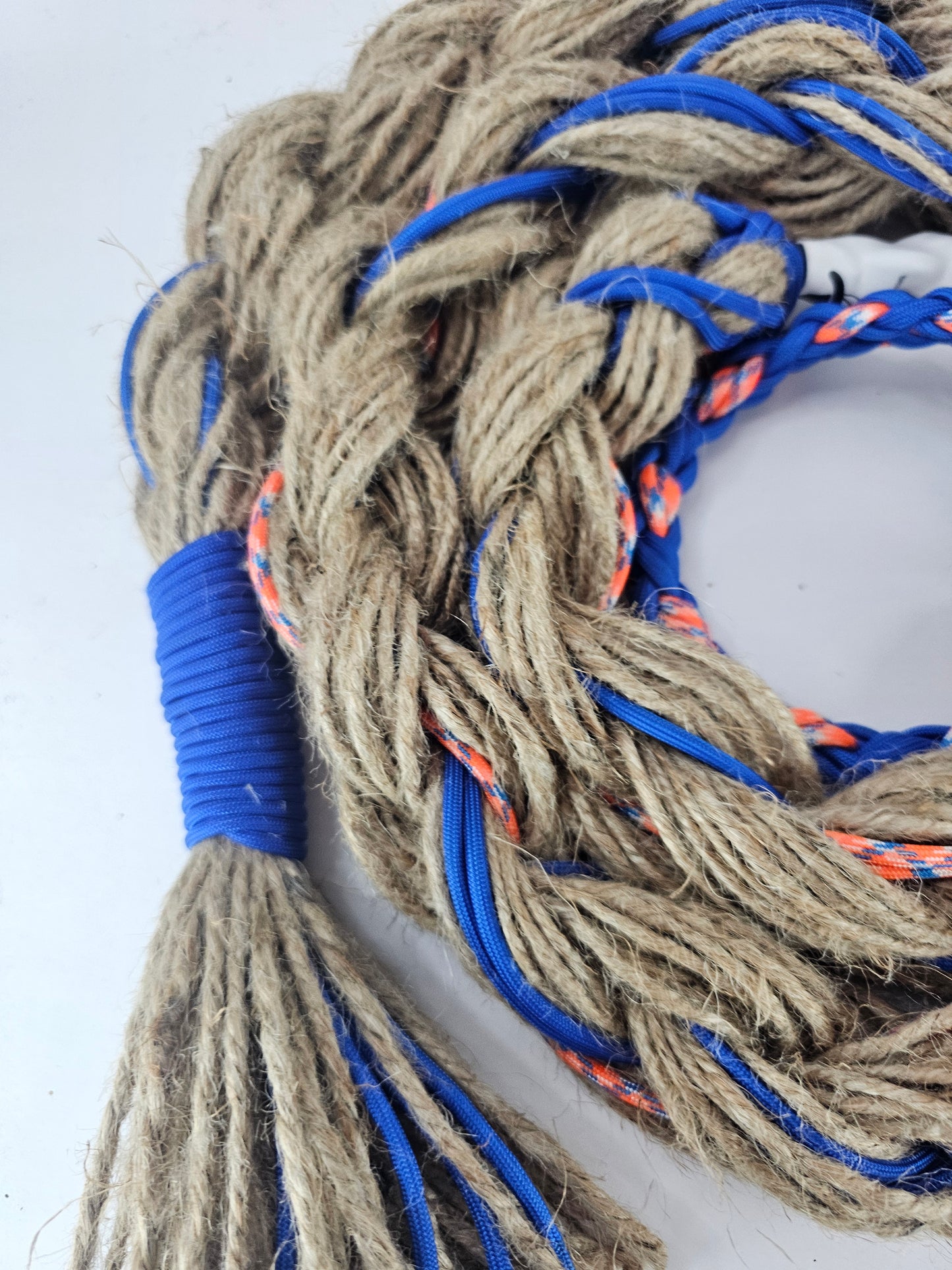 Blue Inferno - Custom Hand Made Bronc Rein / Hack Rein